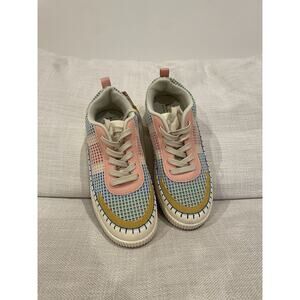 Nicole Miller Brita Multi Color Platform Sneakers Size‎ 9 New Spring Color